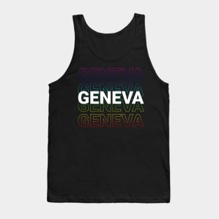 Geneva - Kinetic Style Tank Top